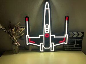 X-Wing Fighter - Star Wars inspired LED non Sign