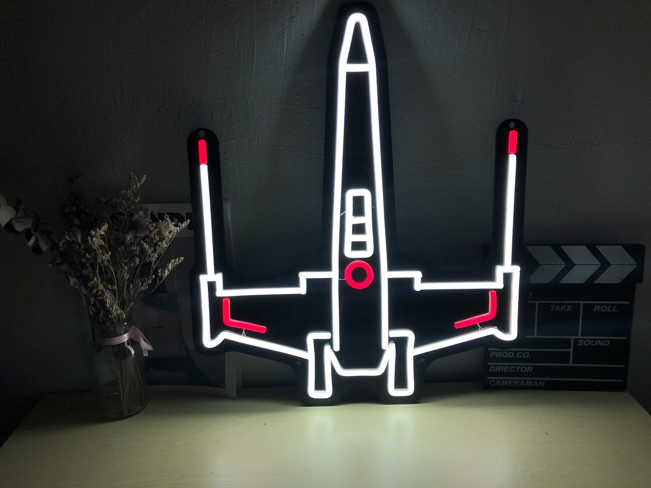 X-Wing Fighter - Star Wars inspired LED non Sign - Image 3