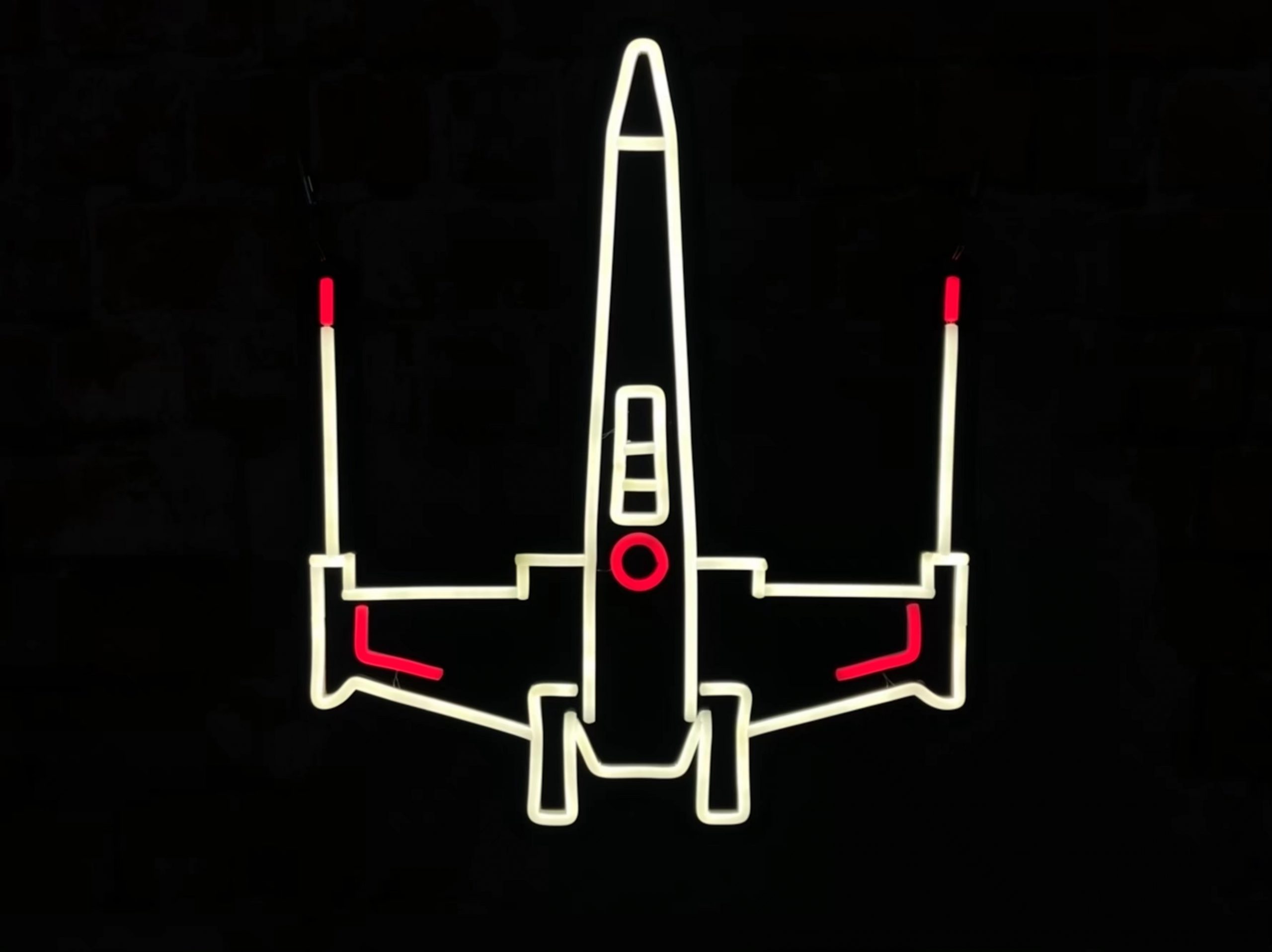 X-Wing Fighter - Star Wars inspired LED non Sign - Image 2