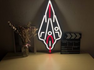 Jedi Starfighter - Star Wars inspired LED non Sign
