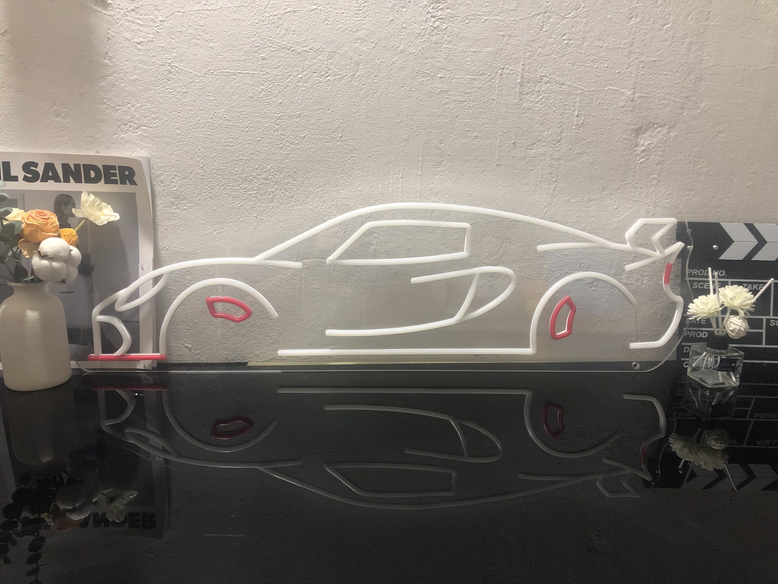 LOTUS EXIGE S3 LED neon Sign (profile view) - Image 3