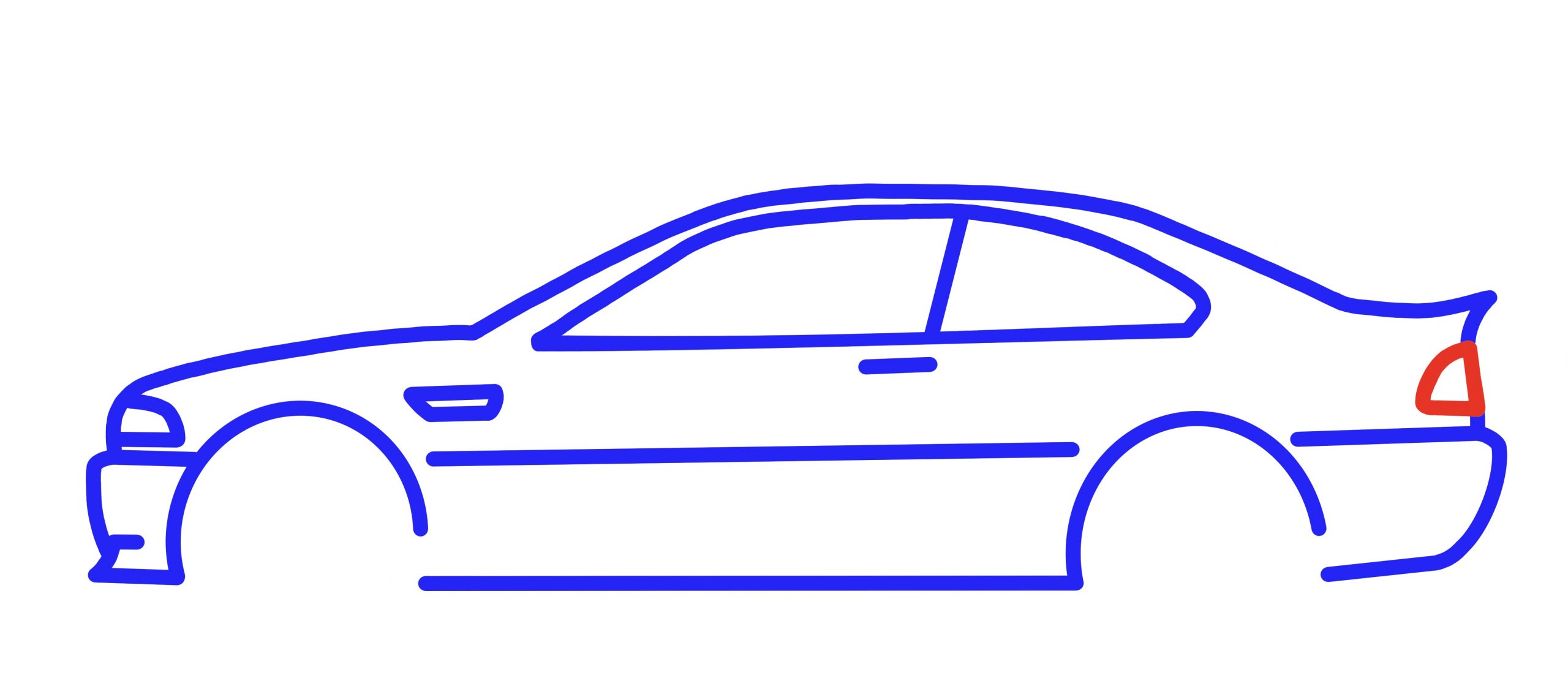 BMW E46 M3 LED neon Sign (profile view) - Image 2